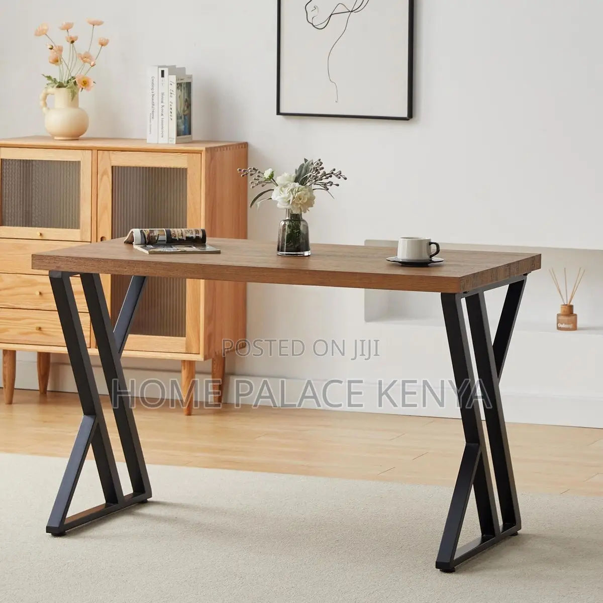 Study Table; Spacious Wooden Study Desk for Home and Office Work