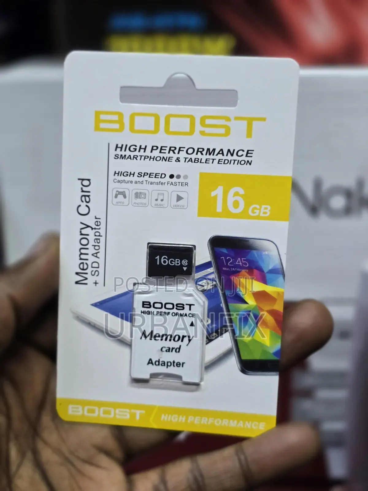 16GB Quality Boost Memory Card With High Speed Capture and Transfer