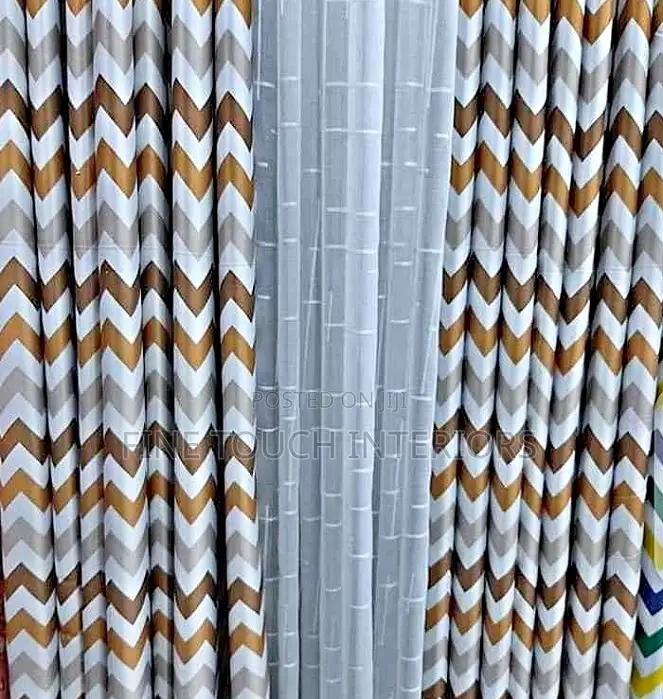 Eye-Catching Printed Home Curtains