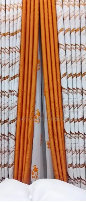 Eye-Catching Printed Home Curtains