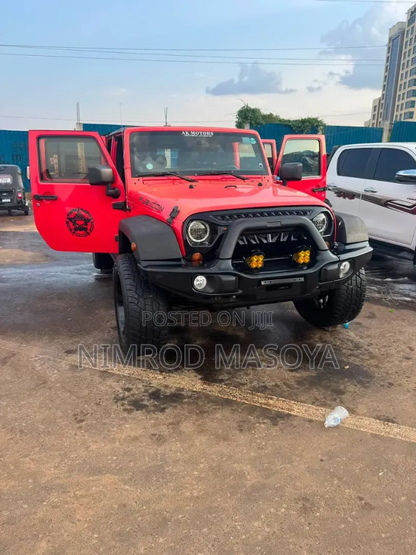 Jeep Wrangler 2013 Red