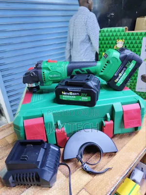 Newbeat 21V Brushless Cordless Angle Grinder Kit (4.5" )