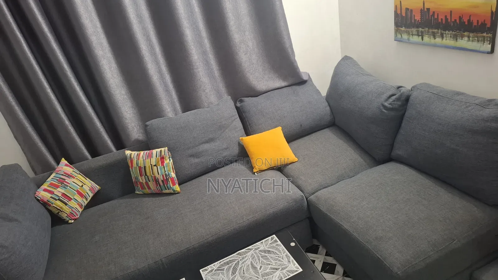 L Shaped Sofa Set