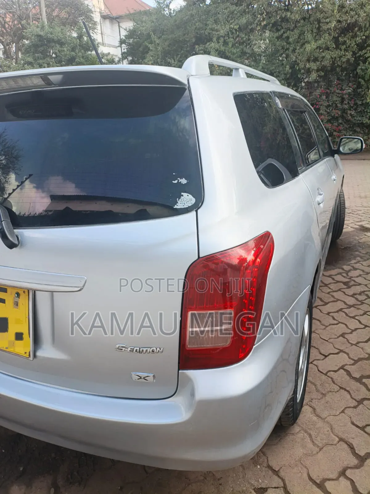 Toyota Corolla Fielder 2008 Silver