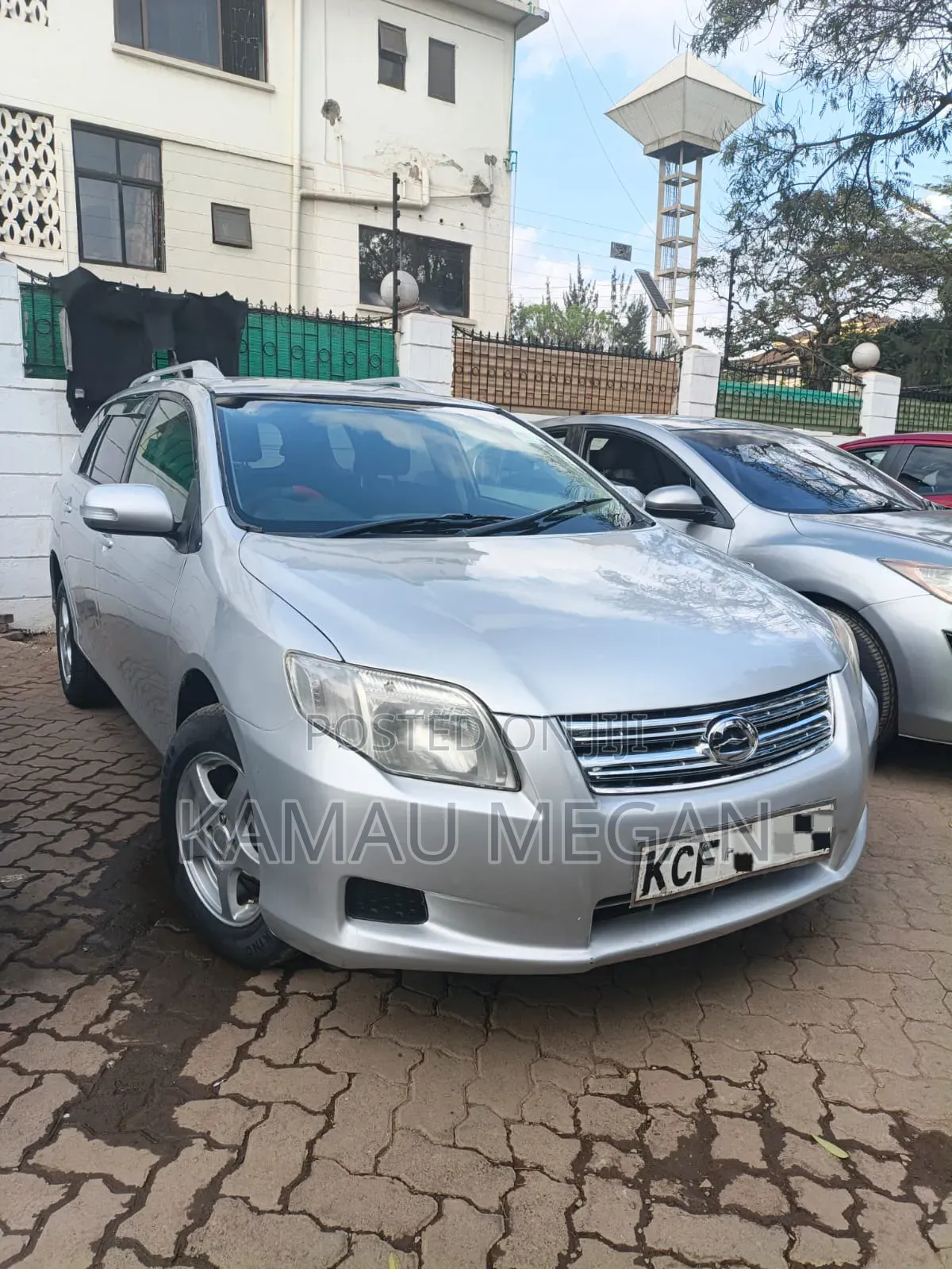 Toyota Corolla Fielder 2008 Silver