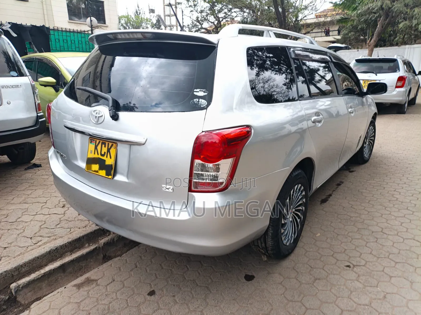 Toyota Corolla Fielder 2008 Silver