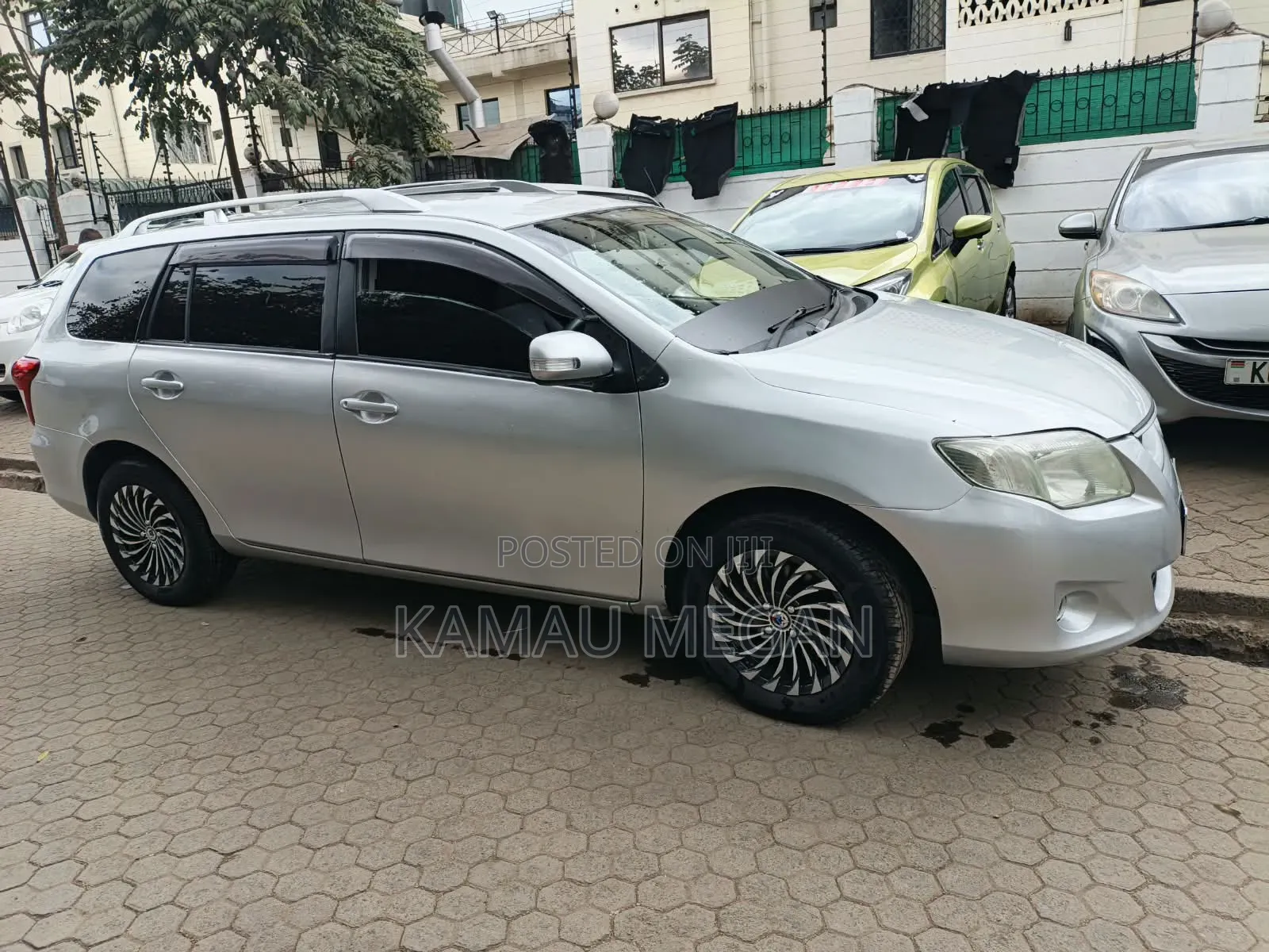 Toyota Corolla Fielder 2008 Silver