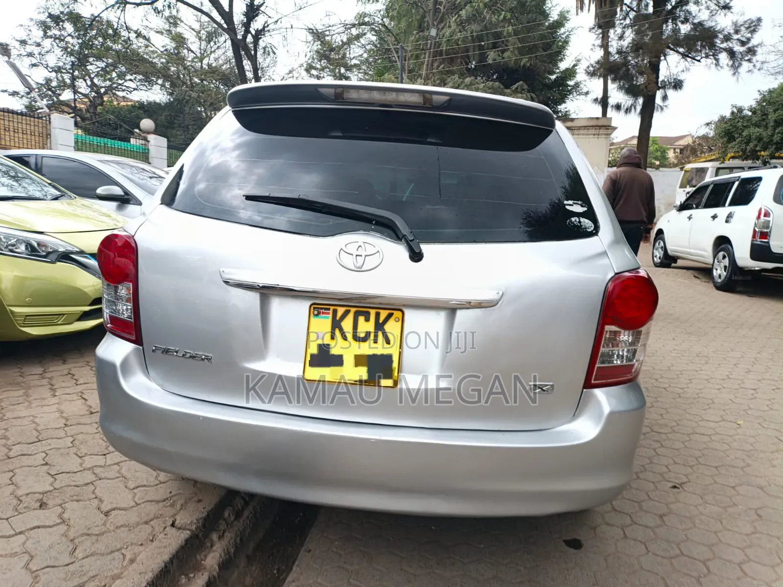 Toyota Corolla Fielder 2008 Silver