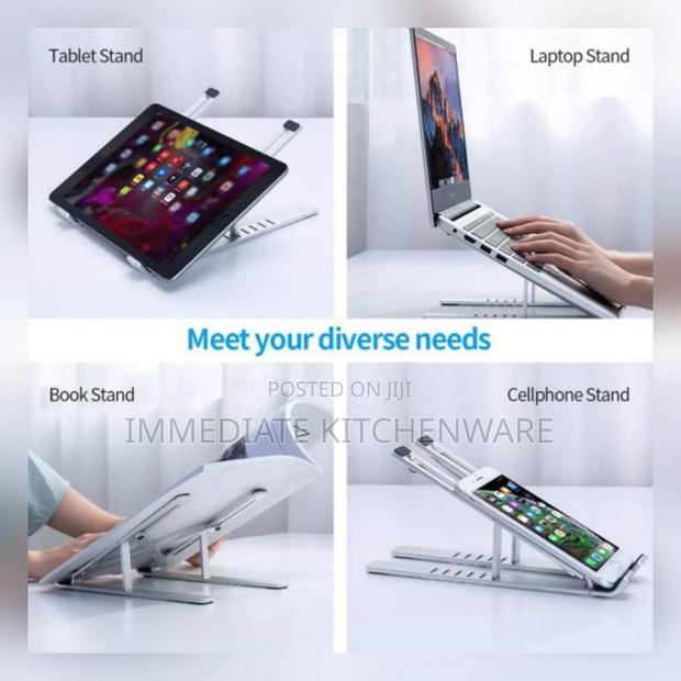 Creative Foldable Plastic Adjustable Laptop Stand Bracket