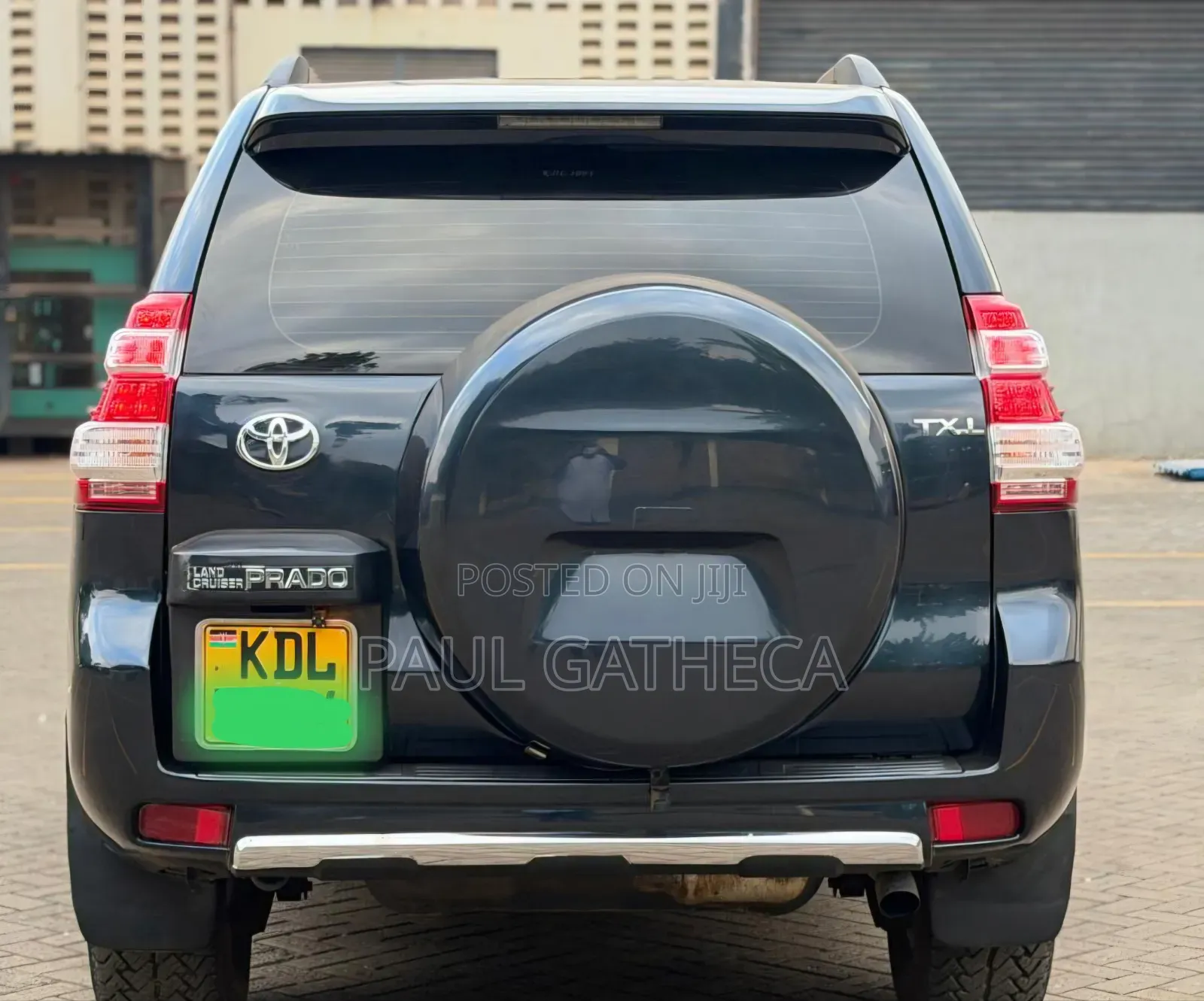 Toyota Land Cruiser Prado 2010 Gray