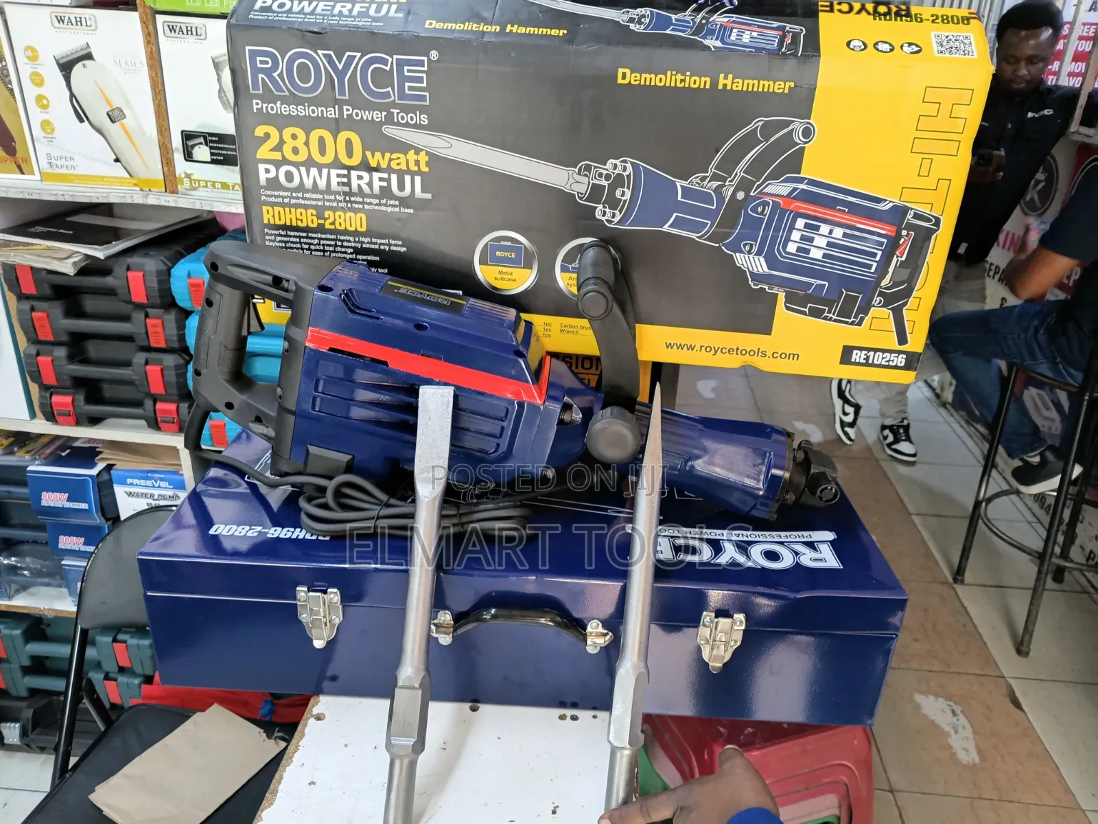 Royce 2800W Heavy Duty Demolition Hammer