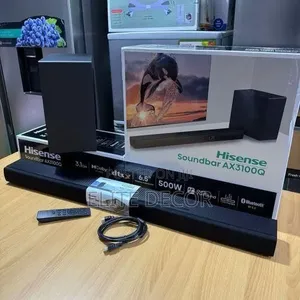 Hisense AX3100G 3.1CH Soundbar – 280W 
 Powerful
