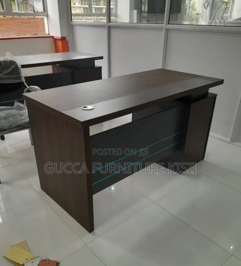 Desk; 1.2M Solid Wood Office Desk