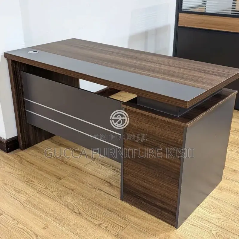 Desk; 1.2M Solid Wood Office Desk