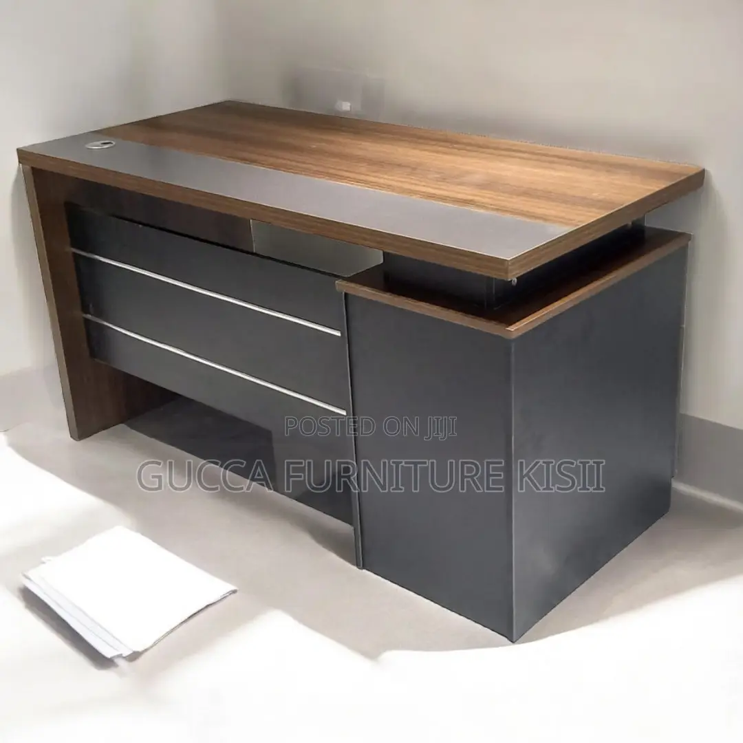 Desk; 1.2M Solid Wood Office Desk