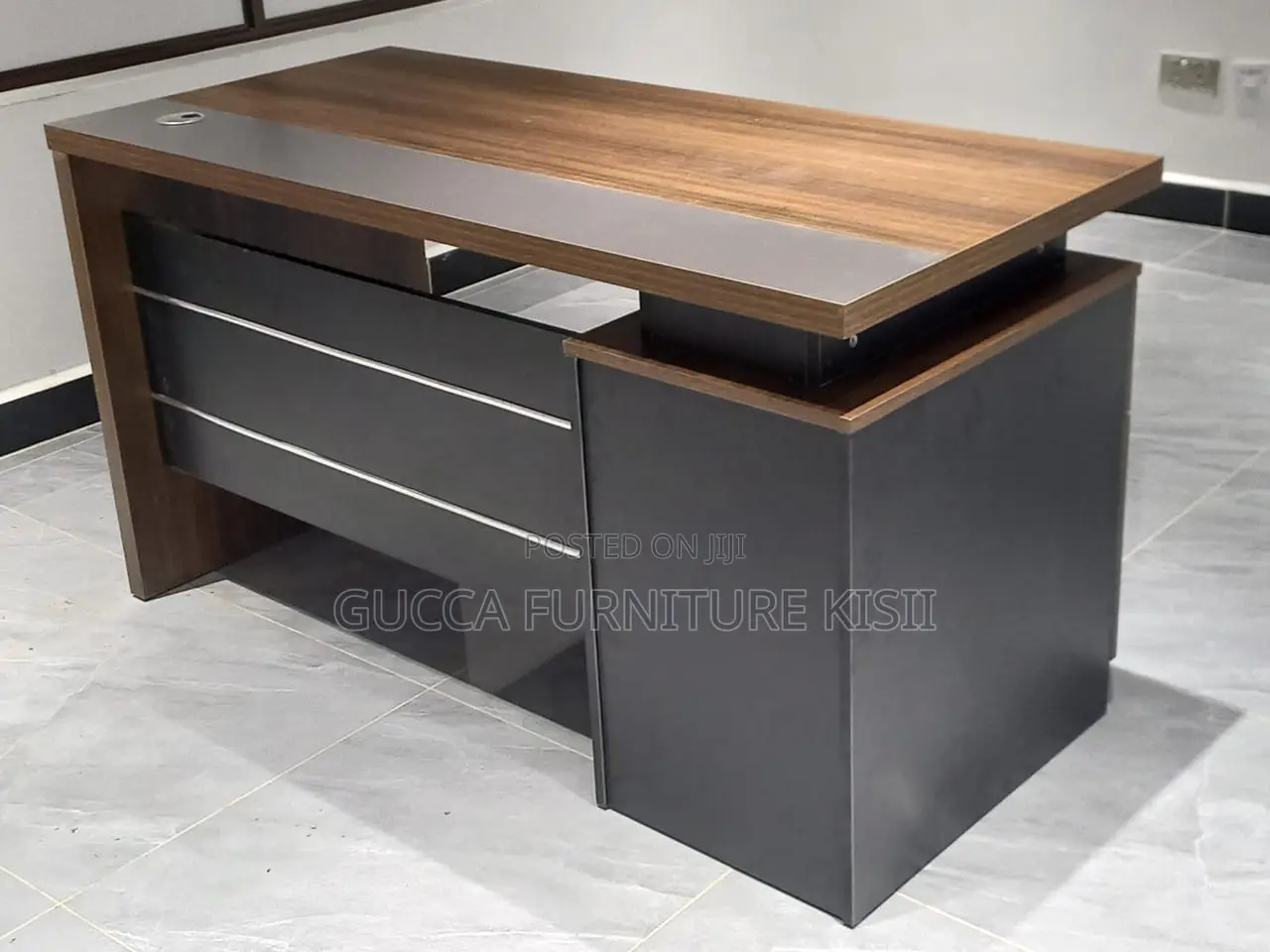 Desk; 1.2M Solid Wood Office Desk