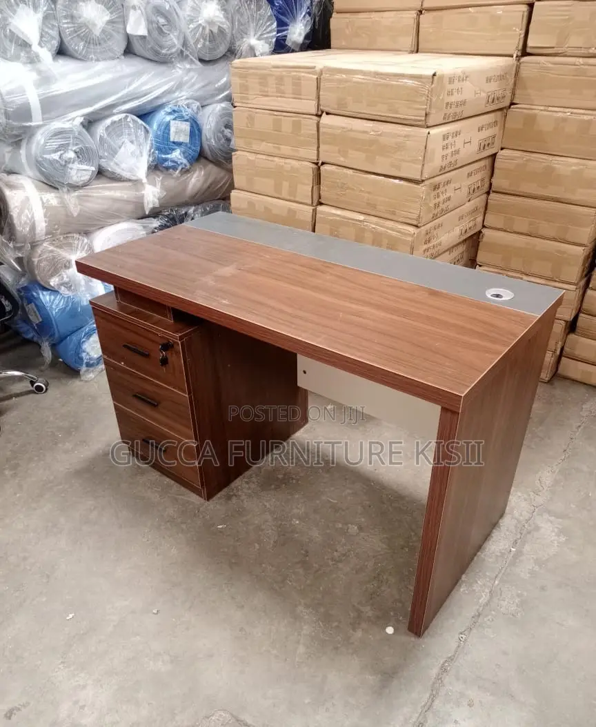 Desk; 1.2M Solid Wood Office Desk
