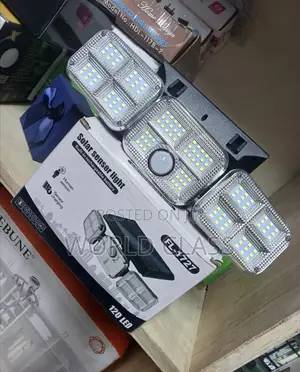 120 LED Solar-Powered Motion Sensor Security