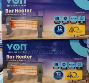 1200 Watts Von Quartz Bar Room Heater