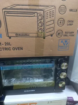 Electromate 20l Black Electric Oven