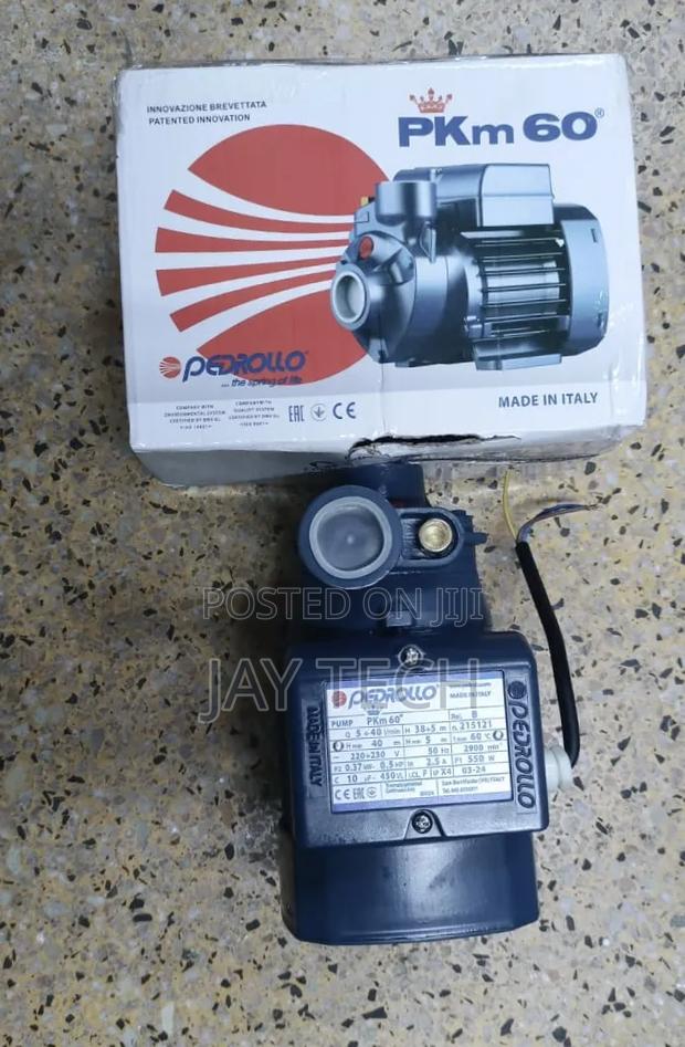 Original Pedrollo PKm 60 0.5HP Booster Water Pump - Made in Italy