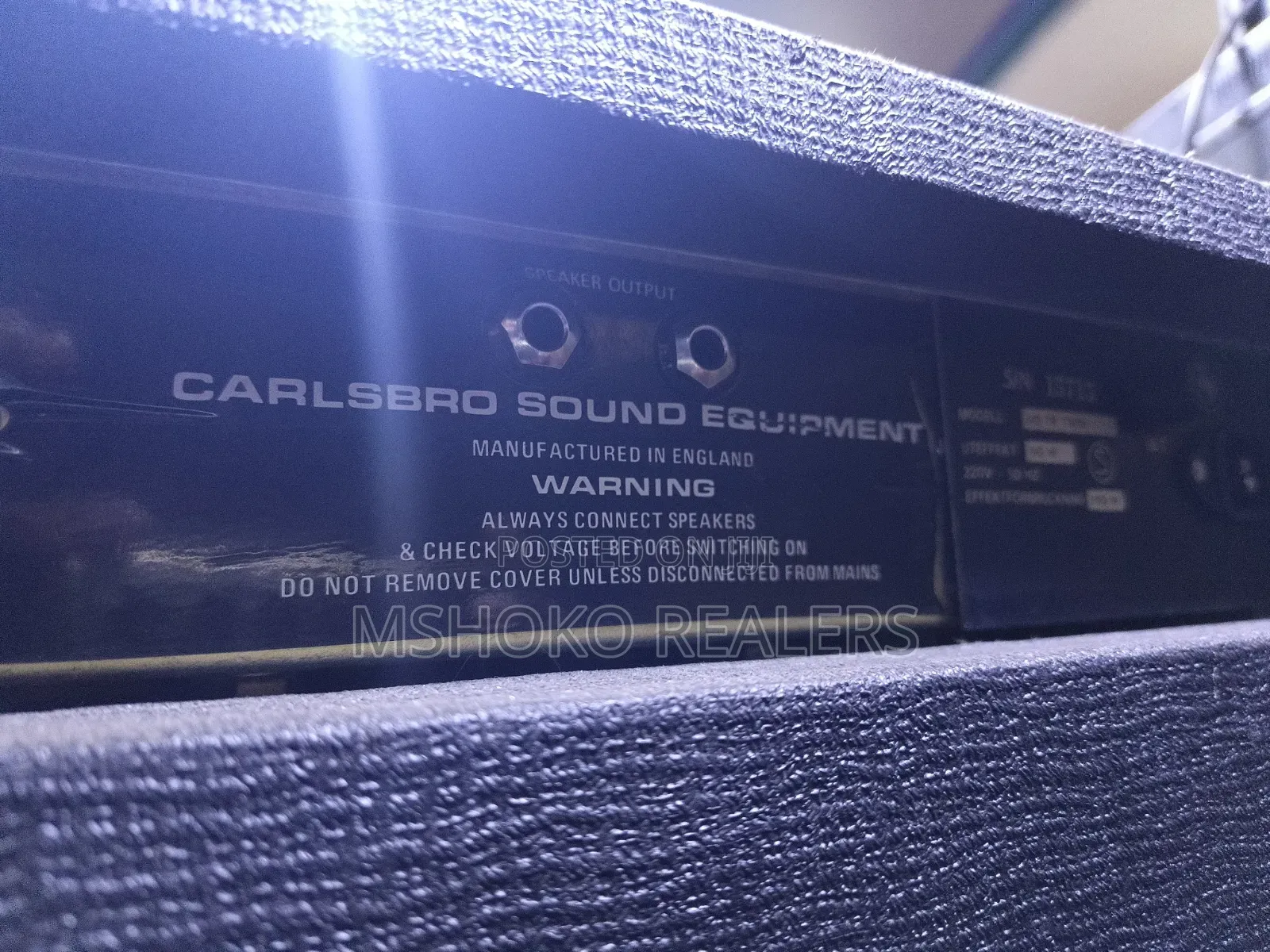 Lead Combo Twin Amp Ex Uk