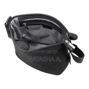 Bugatti Quilted Nylon Crossbody Shoulder Bag.
