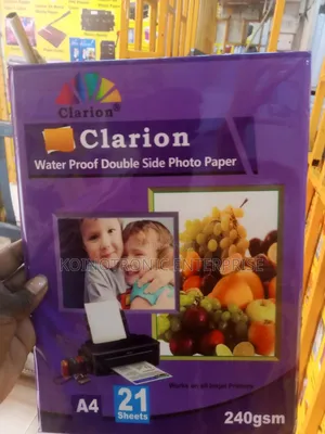 Clarion Double Sided A4 Photopaper
