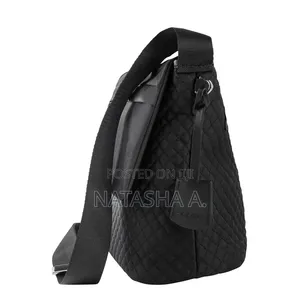 Bugatti Quilted Nylon Crossbody Shoulder Bag.