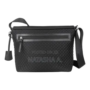 Bugatti Quilted Nylon Crossbody Shoulder Bag.