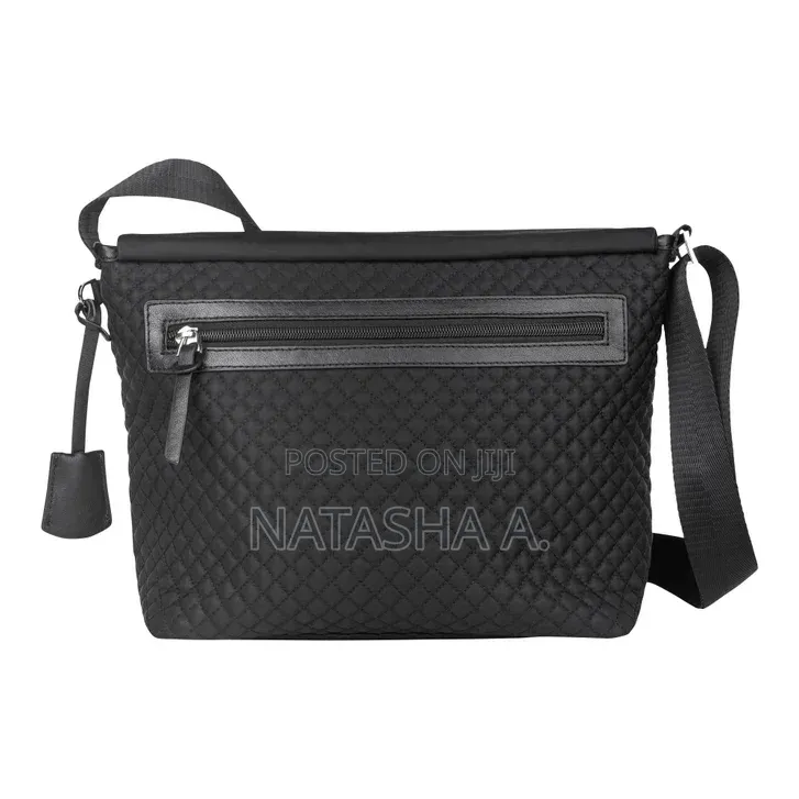 Bugatti Quilted Nylon Crossbody Shoulder Bag.