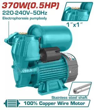 Total TWP93706 Water Pump 370W(0.5HP) 32m