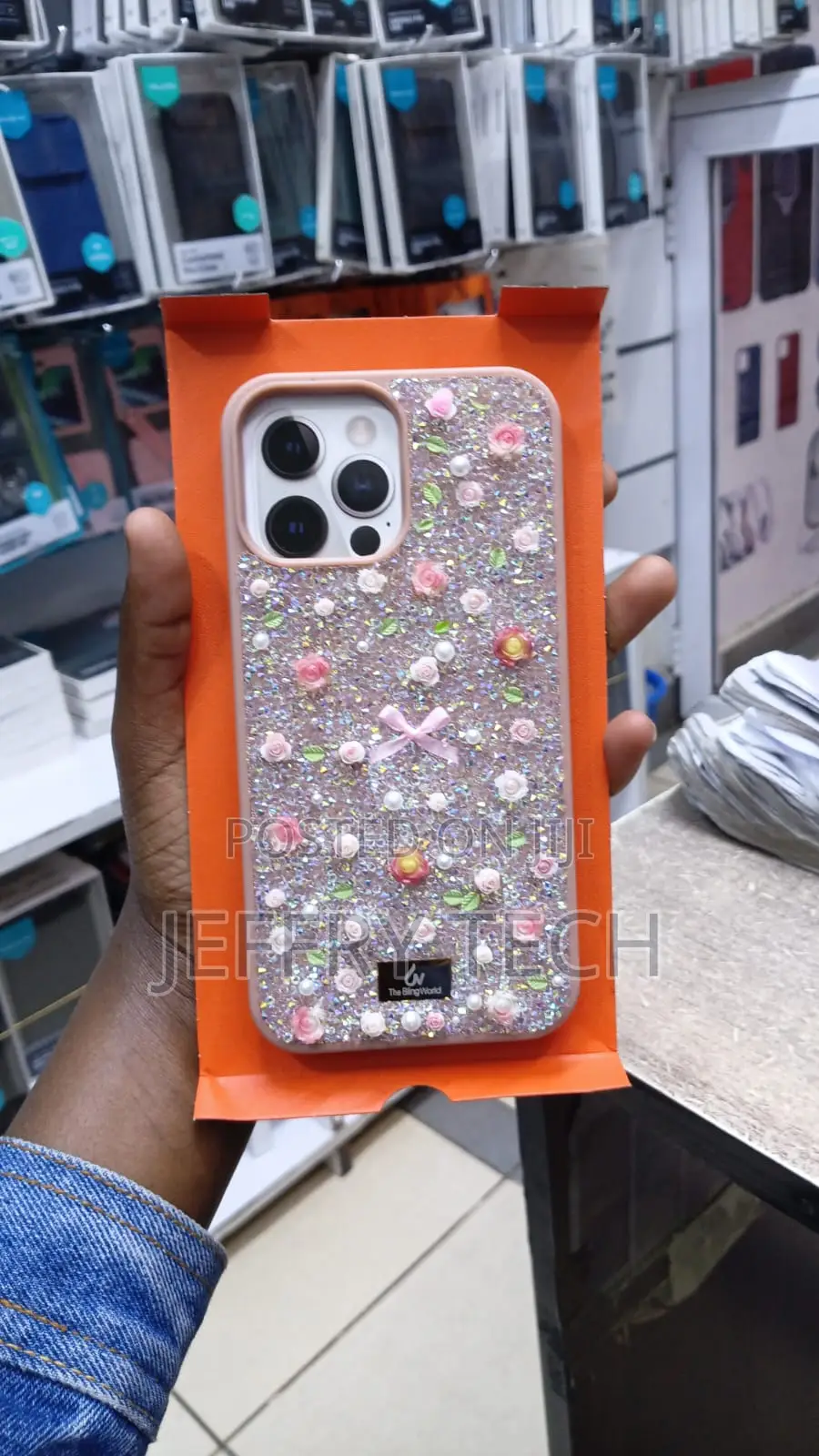 3D Handmade Luxury Case for an iPhone 13 Pro or iPhone 13 Pro Max