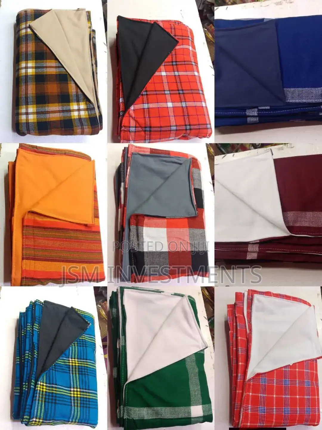 Maasai Sheets With Fleece
