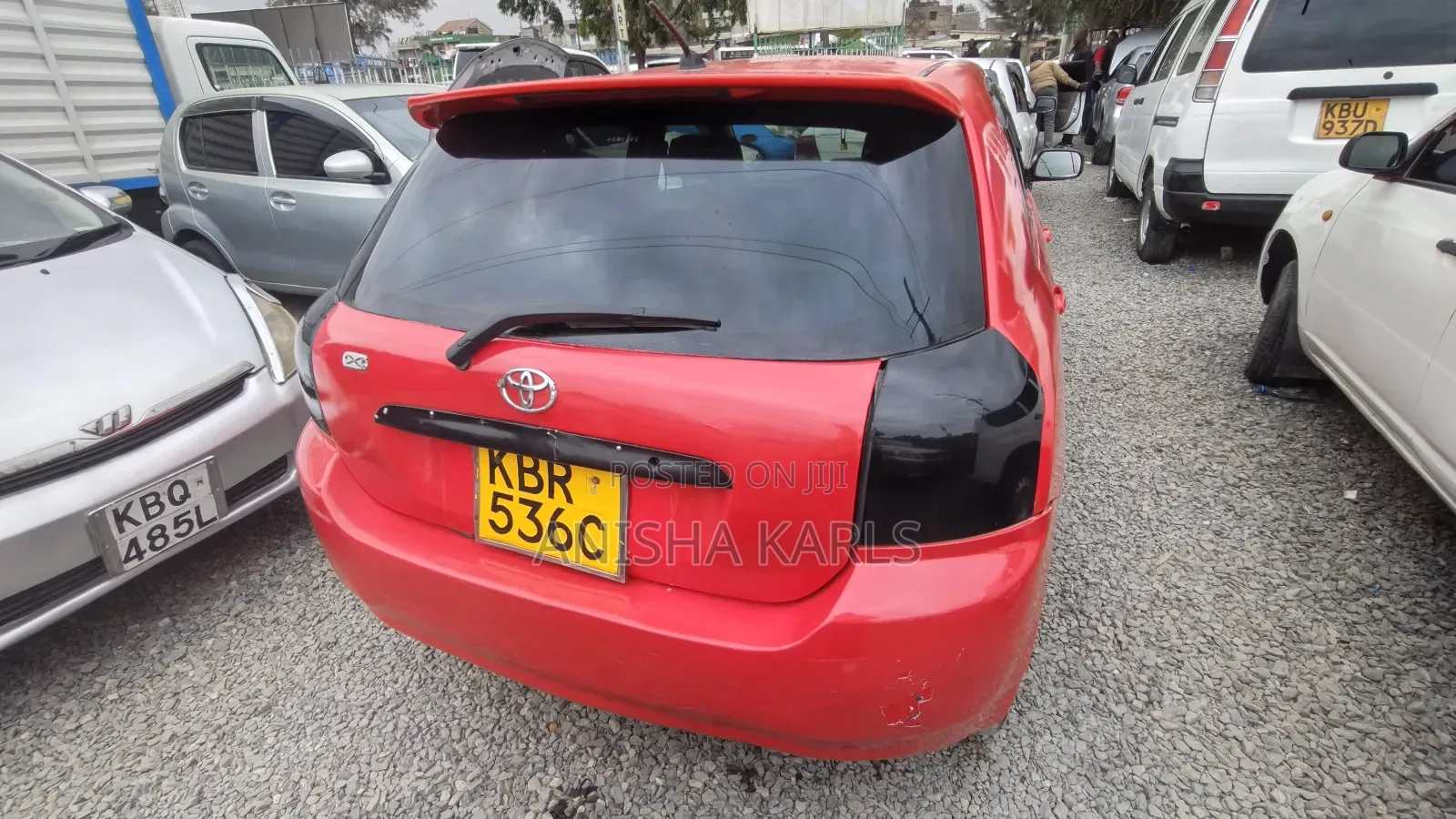 Toyota Corolla RunX 2005 Red
