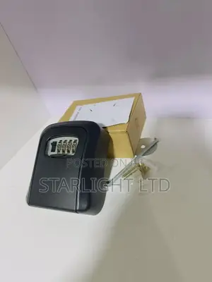 Black Full Metallic Key Lock Box