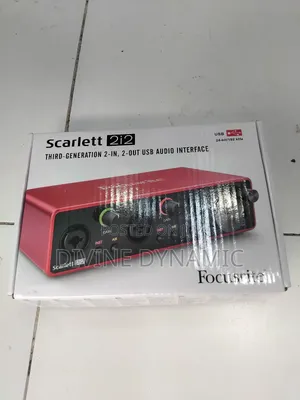 Focusrite Scarlett 2i2 Sound Card