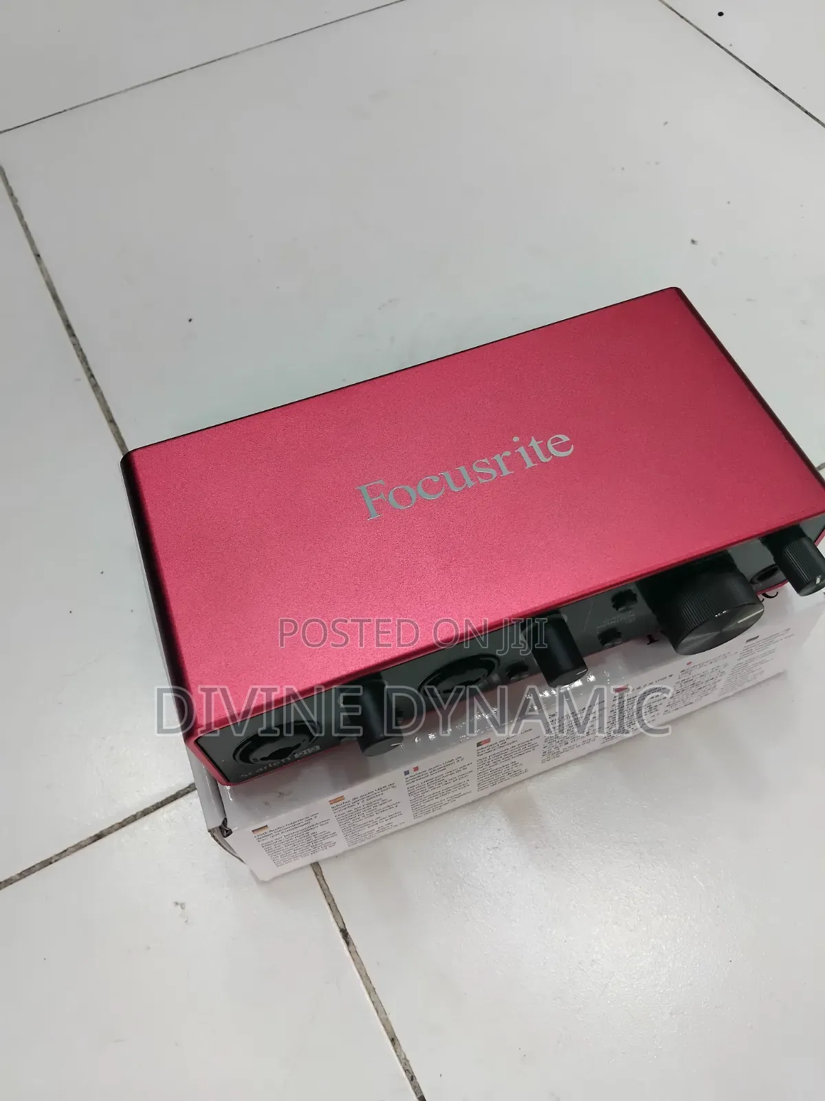 Focusrite Scarlett 2i2 Sound Card