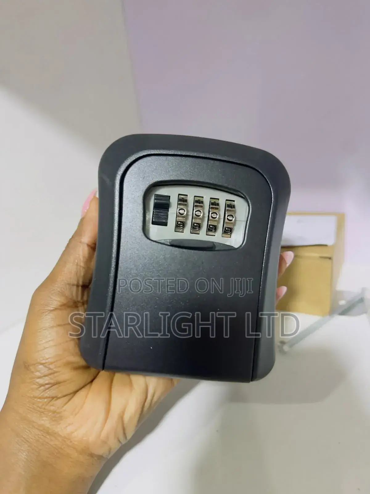 Full Metallic Combination Key Lock Box for Airbnb