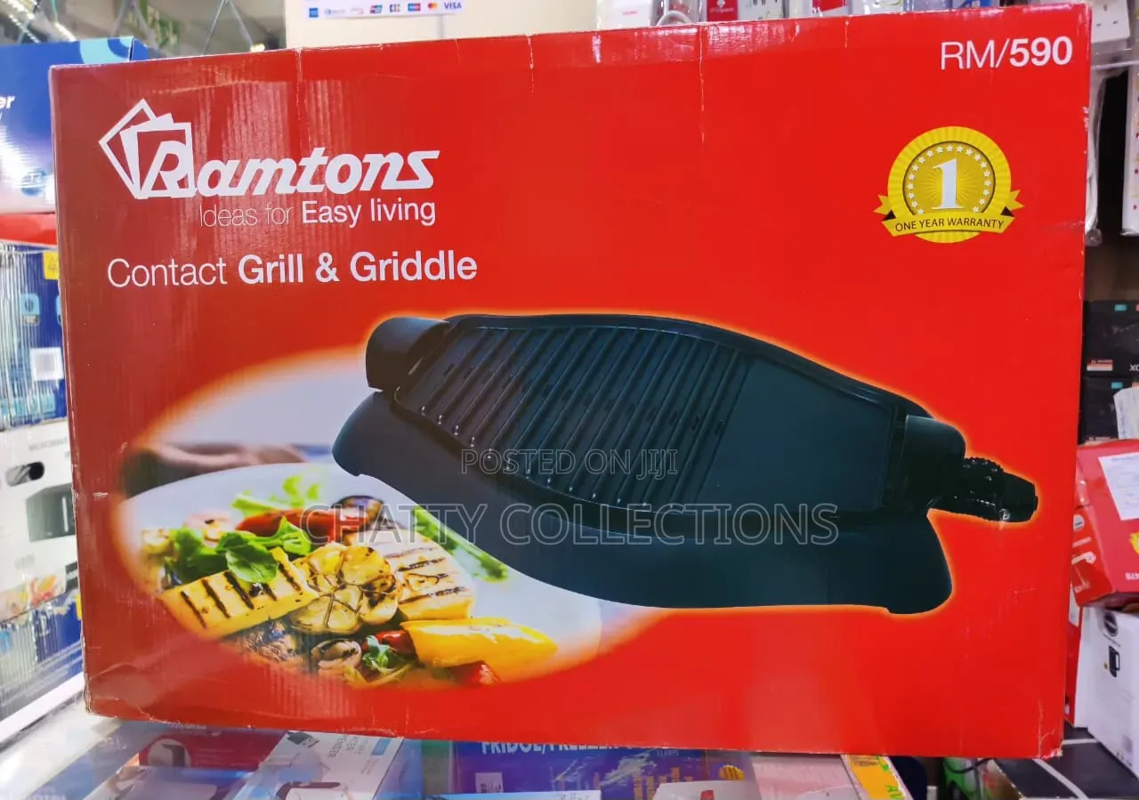 Ramtons Contact Grill and Griddle RM590
