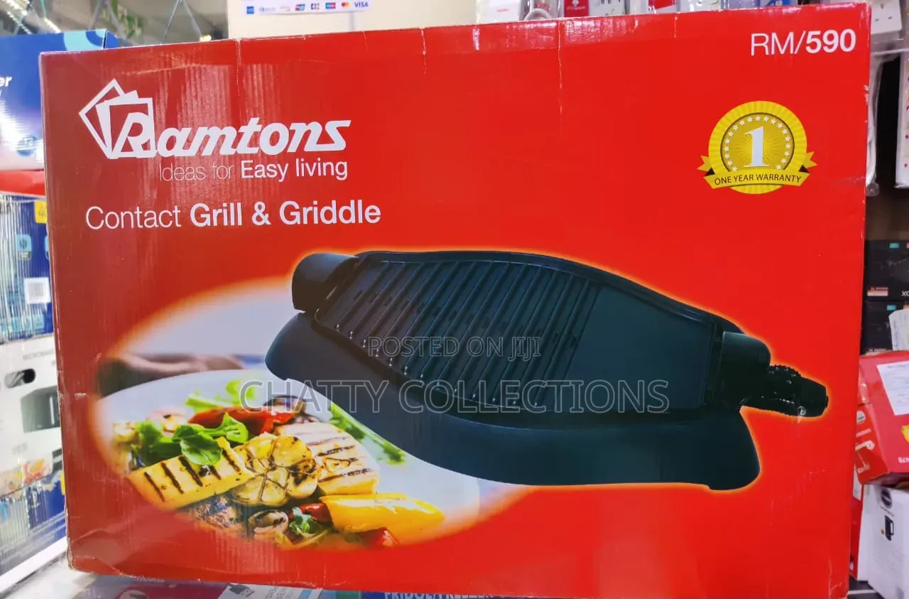 Ramtons Contact Grill and Griddle RM590