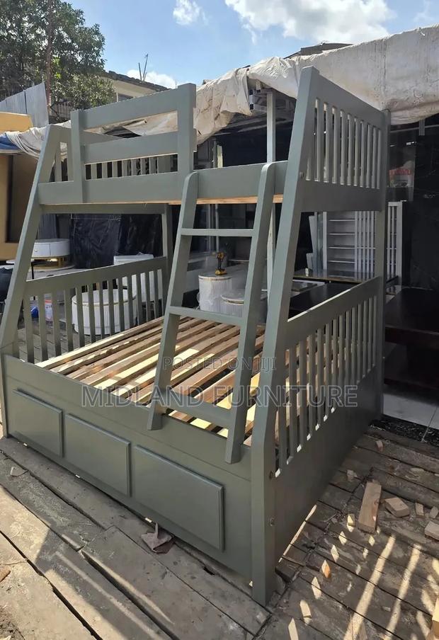 Green Kids Double Decker Bed - thumbnail 2