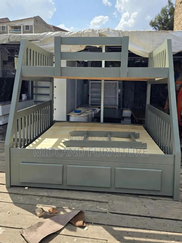 Green Kids Double Decker Bed - thumbnail 4