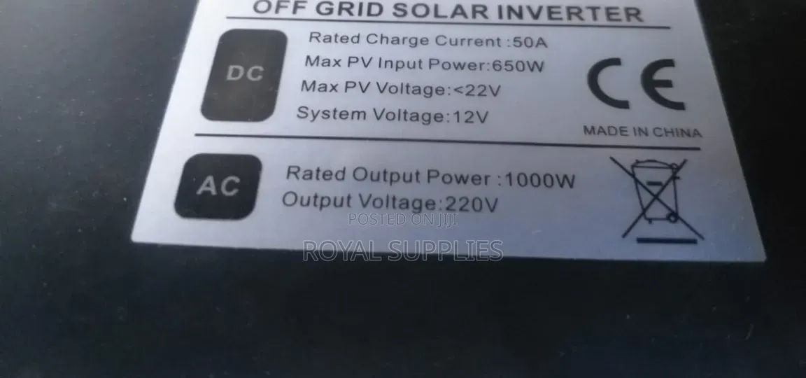 1kva Solarmax Hybrid Inverter 50a