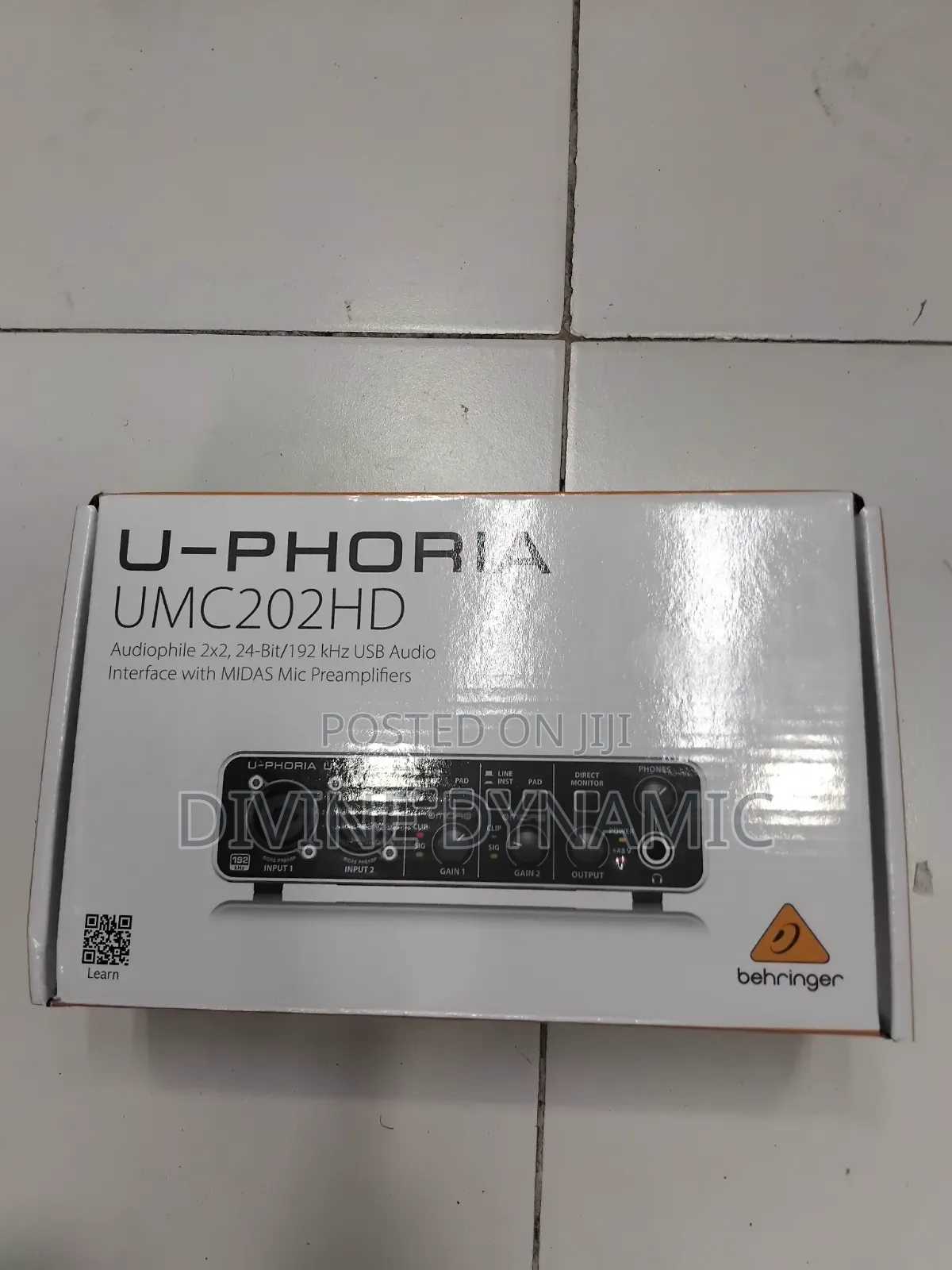Beringer U-Phoria UMC202HD Sound Card