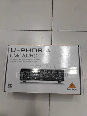 Beringer U-Phoria UMC202HD Sound Card