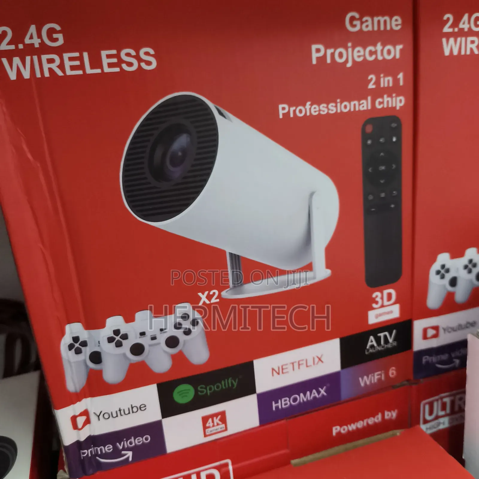 HY300 Gaming Projector for Home Entertainment and Big Screen Play