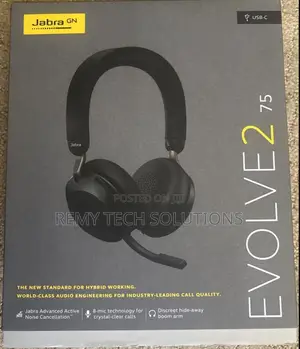 Jabra Evolve2 75 Wireless Stereo Headset