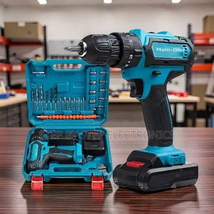 Ergonomic Handle Comfort Grip Main-One Cordless Drill Machine