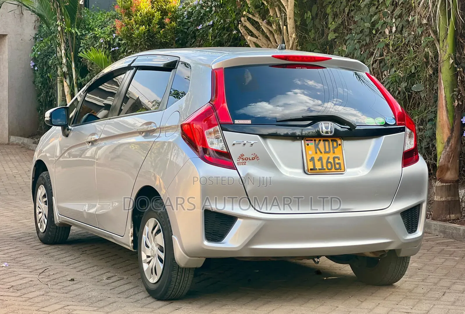 Honda Fit 2016 Silver